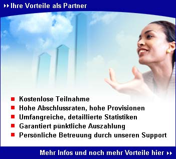 Wir zahlen Ihnen Top-Provisionen